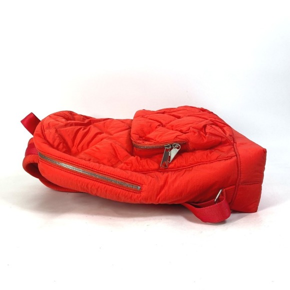 BOTTEGA VENETA Red Intrecciato Backpack main image 6